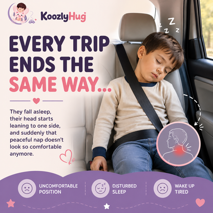 KoozlyHug™ Travel Cuddle Pillow